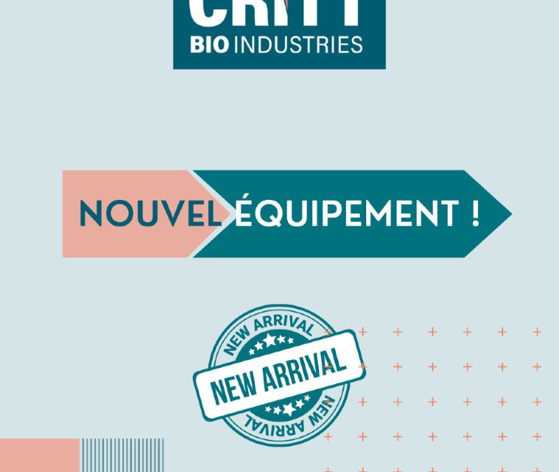 Acquisition d&rsquo;un nouveau système de filtration tangentielle.